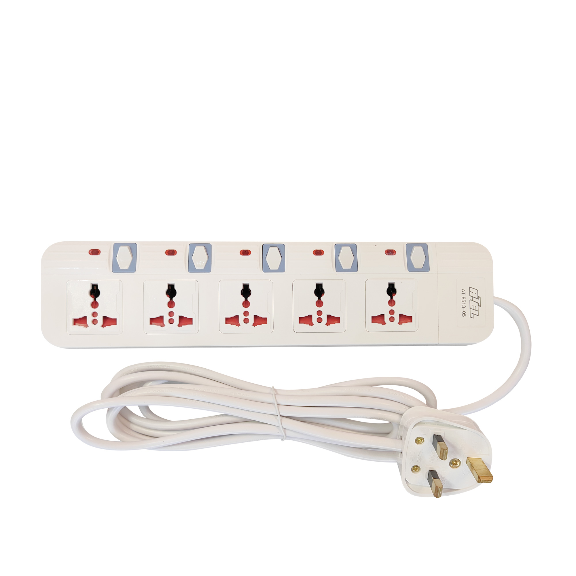Extension-socket-5-way-with