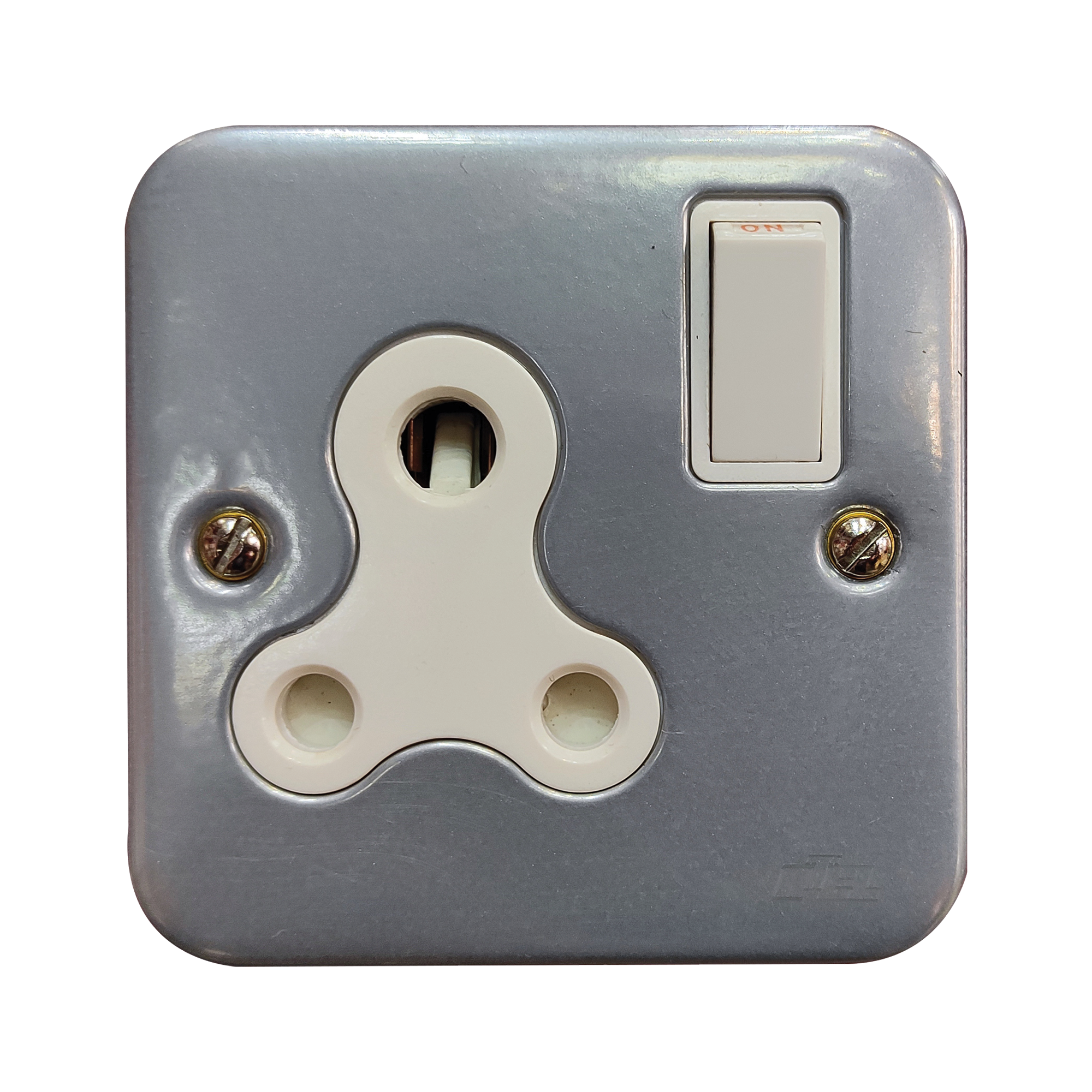 ATEL 1GANG METAL SWITCH SOCKET