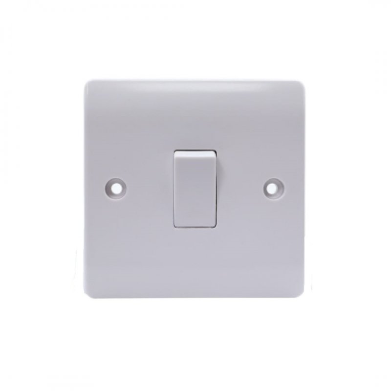 ADMORE 1GANG 2WAY SWITCH WHITE