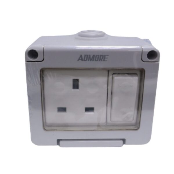 AW405 Waterproof 13A Single Socket