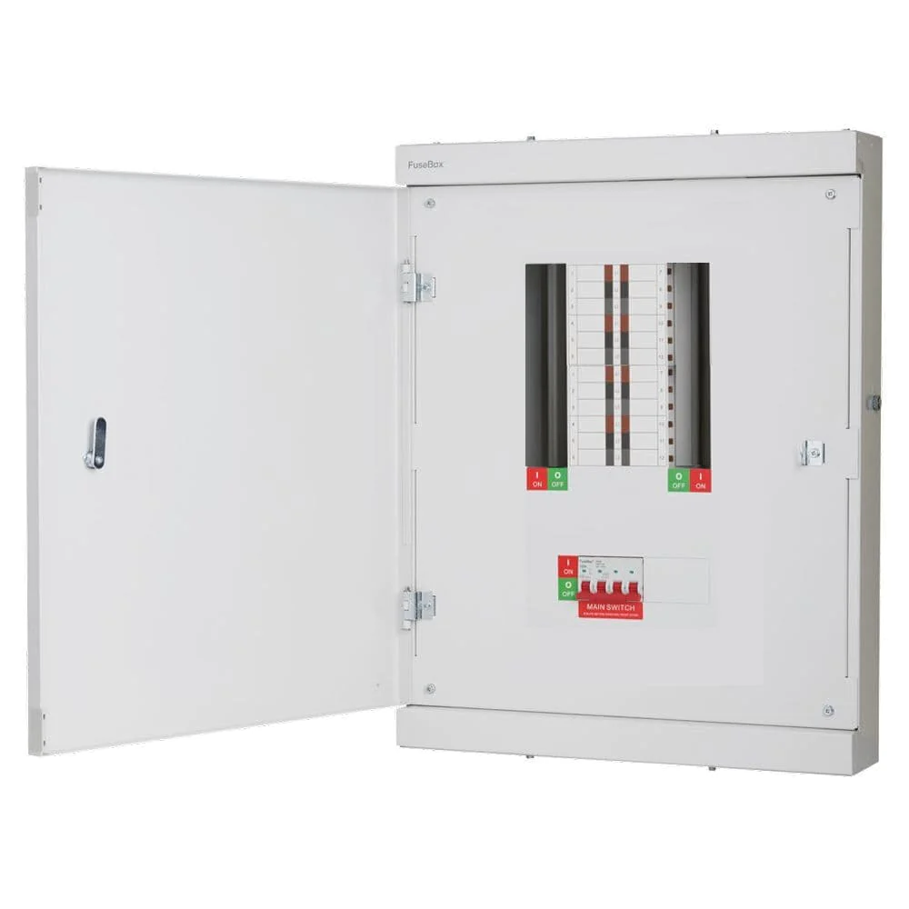 distribution board with isolator